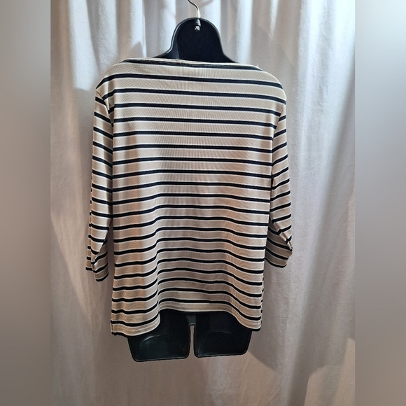 Kathy ireland XL striped blouse - Picture 4 of 5